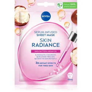 NIVEA, Masque pour le visage, Masque Feuille Éclat de la Peau 1Pc. pas cher