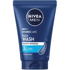 NIVEA, Nettoyant pour le visage, Hydrocare Reinigungsgel für Herren (Gesichtswäsche) 100 ml (Gel nettoyant, 100 ml) pas cher