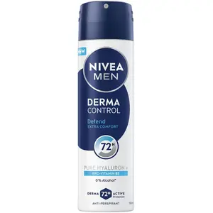 NIVEA, Déodorant, Antitranspirantspray Men Derma Control Defend (Antit...