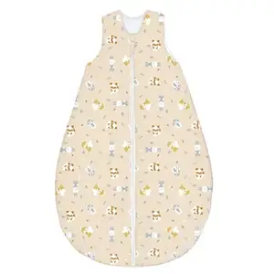 SONNE Slaapzak - Baby - kids - 110 cm - Taupe met bosdieren pas cher