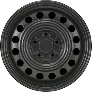 ALCAR Jante tôle 16 pouces - 5 Trous - 6x16 5x114,3 ET50 AL60 noir pas cher