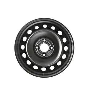 ALCAR Jante tôle 16 pouces - 4 Trous - 6,5x16 4x108 ET47,5 AL63,35 noir pas cher