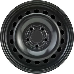 ALCAR Jante tôle 15 pouces - 5 Trous - 6x15 5x110 ET49 AL65 noir pas cher