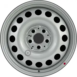 ALCAR Jante tôle 17 pouces - 5 Trous - 6,5x17 5x112 ET50 AL66,42 argent pas cher