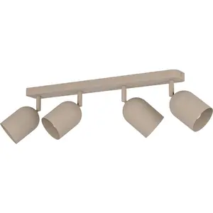 EGLO Tilston Spot - E14 - 58 cm - Zandkleur/Beige/Crème - Kantelbaar pas cher