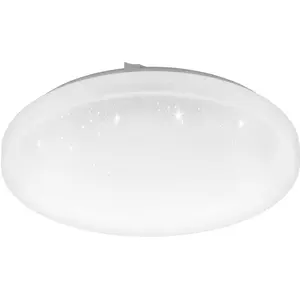 EGLO connect.z Frania-Z Smart Plafondlamp - Ø 31 cm - Wit - Instelbaar RGB & wit licht - Dimbaar - Zigbee pas cher