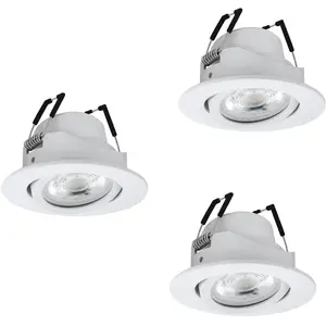 EGLO, Applique + plafonnier, SALICETO-Z INDBYG. ST 88 RGB/CCT 3X490 (1470 lm) pas cher