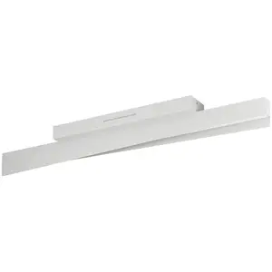 EGLO Bolognano-Z Plafondlamp - 76 cm - Grijs/Wit - Instelbaar RGB & wit licht - Dimbaar pas cher