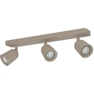 EGLO Camaldoli Opbouwspot - GU10 - 52 cm - Zandkleur/Beige pas cher