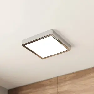 EGLO Fueva 5 Plafonnière - LED - 21 cm - Chroom pas cher
