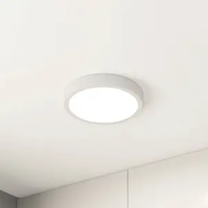 Comparateur de prix : EGLO Fueva 5 Plafonnière - LED - 21 cm - Wit