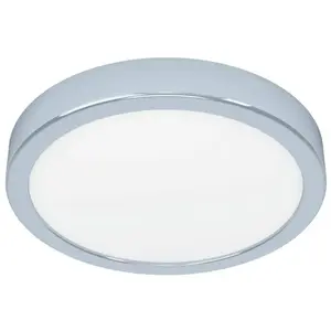 EGLO Fueva 5 led blanc en plastique 17W 3000K h: 2,8 cm Ø21 cm pas cher