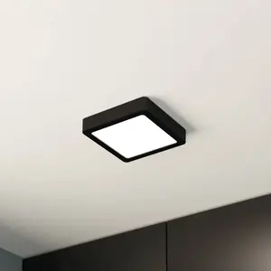 Eglo Badkamer lamp Fueva 5 IP44 - Zwart - 16cm pas cher