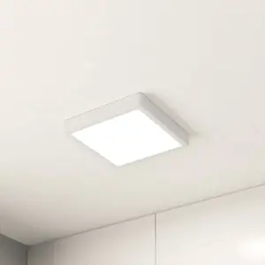Comparateur de prix : EGLO Fueva 5 Opbouwlamp - LED - 21 cm - Wit - Dimbaar