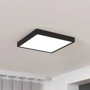EGLO Fueva 5 Opbouwlamp - LED - 28,5 cm - Zwart - Dimbaar pas cher