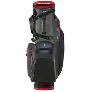 Big Max Aqua Hybrid 4 - Waterdichte Golftas - Cartbag - Zwart GrijsVendu parbol