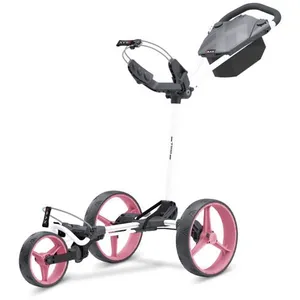 Big Max Blade Trio Golftrolley - Golfkar - Wit Roze pas cher