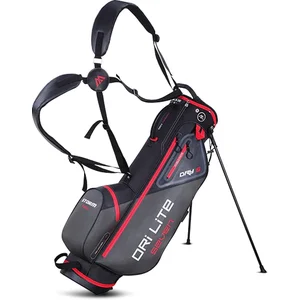 Big Max Dri Lite Seven - Waterdichte Golftas - Standbag - Zwart RoodVendu parbol
