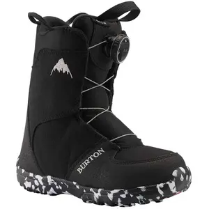 Burton Grom Boa kinder snowboardschoenen black pas cher