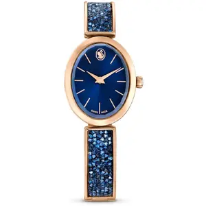 Swarovski Montre Femme Swarovski New Cry Rock Bleue pas cher