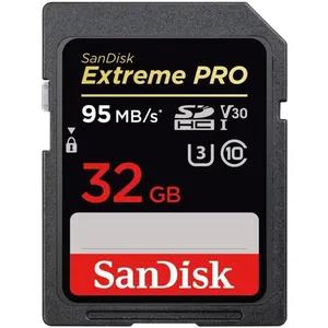 123 Carte Mémoire SDHC Sandisk Extreme Pro 32 Go jusqu'à 95 Mo-s, UHS-... pas cher