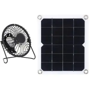 ARAMOX Ventilateur à panneau solaire Panneau solaire 10W avec ventilat...Vendu parcdiscount