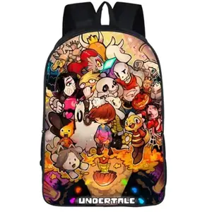 Sac à Dos Undertale pour Enfants Cadeaux pour Garçon (SD1434) 29*12.5*... pas cher