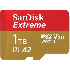Carte mémoire microSDXC SanDisk Extreme 1 To + adaptateur SD jusqu'à 1... pas cher