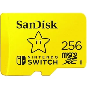 Carte microSDXC SanDisk 256 Go pour Nintendo Switch pas cher