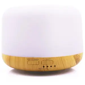Couleur jaune-3  Mini Brumisateur Électrique, Humidificateur d'Air En Bois, Diffuseur d'Aromathérapie, D'Huil pas cher