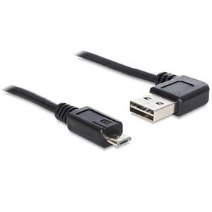 Delock EASY-USB - Câble USB - Micro-USB de type B (M) pour USB (M) - USB 2.0 - 2 m - noirVendu parfnac-be