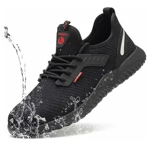 IKODM Chaussures de sécurité,Chaussures de Sécurité Homme Femmes Chaus... pas cher