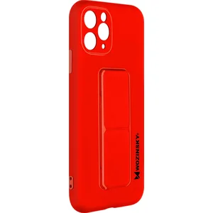 Coque pour iPhone 11 Pro Max Silicone Support Magnétique Pliable Wozinsky RougeVendu pargalaxus
