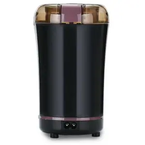 EXBON LEYSHOP Moulin à Café Électrique Noir de Cuisine, 220V 150W - Mini Moulin à Sec pour Usage Domestique, Moulin pour Café Grains pas cher