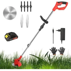 SSS Debroussailleuse Electrique sans Fil, 21V Coupe Bordure, avec 1 Ba... pas cher