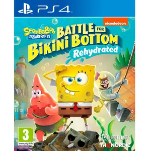 Sony Koch Media Jeu playstation 4 - Spongebob Squarepants Batlle For Bikini Bottom Rehydrated pas cher