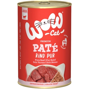WOW Cat Adult 6 x 400 g pour chat - pur boeuf pas cher