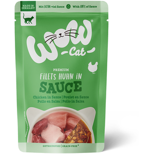 WOW.Pet WOW en sauce 8 x 85 g pour chat - poulet pas cher