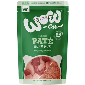 WOW Cat Adult 12 x 125 g pour chat - pur poulet