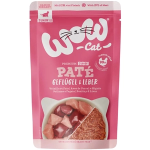 WOW.Pet WOW Cat Junior 12 x 125 g pour chaton - volaille, foie pas cher