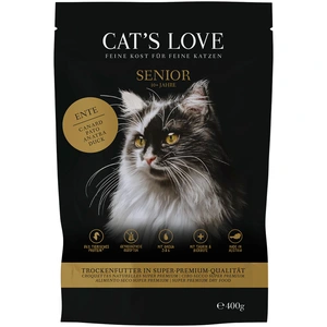 Cat's Love Senior canard pour chat - 400 g pas cher