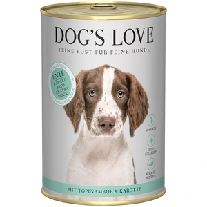 Dog's Love Hypoallergen 6 x 400 g pour chien - canard pas cher