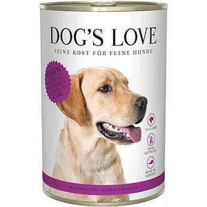 6x 400g de nourriture pour chien Dog's Love Adult à l'agneau humide pas cher