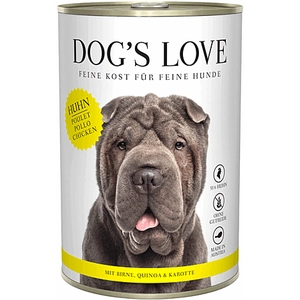 6x 400g de nourriture pour chien Dog's love adulte au poulet humideVendu parzooplus-be