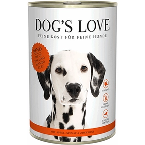 6x 400g de nourriture pour chien Dog's Love Adult au boeuf humide pas cher