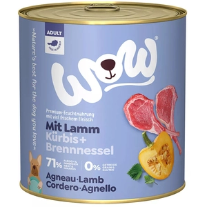 WOW.Pet 6x 800g WOW agneau adulte nourriture pour chien humide pas cher