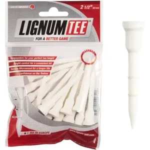 LONGRIDGE Lignum Lot de 16 Tees Blanc 62 mmVendu parbol