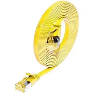 Wirewin 9120042366825 RJ45 Câble réseau câble patch CAT 6a S/STP 0.50 m jauneVendu parfnac-be