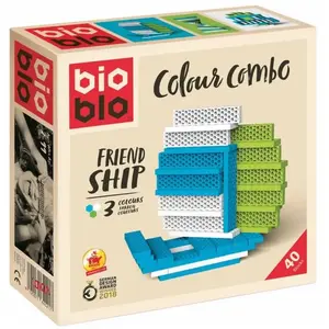 Non communiqué Bioblo - colour combo friend ship - 40 blocks pas cher