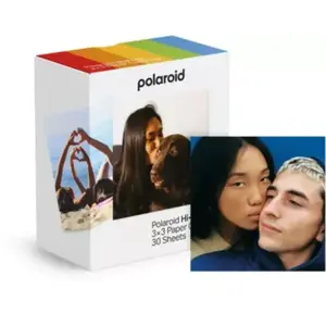 Pack de 3 Cartouches de papier Polaroid Hi-Print 3x3 30 feuilles pas cher